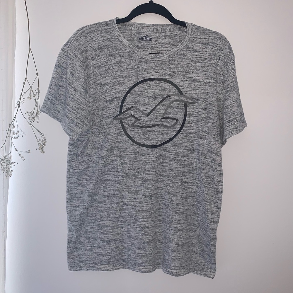 Hollister Gray T Shirt | Men’s Large